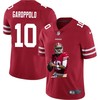 San Francisco 49ers Jimmy Garoppolo #10 Nfl Portrait Brandedition Red Jersey - Robokeg