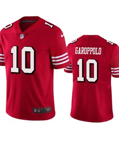 San Francisco 49ers Jimmy Garoppolo Red Vapor Untouchable Limited Jersey - Robokeg