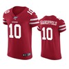 San Francisco 49ers Jimmy Garoppolo Scarlet 100th Season Vapor Elite Jersey - Robokeg