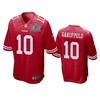 San Francisco 49ers Jimmy Garoppolo Scarlet Super Bowl Liv Game Jersey - Robokeg