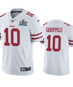 San Francisco 49ers Jimmy Garoppolo White Super Bowl Liv Vapor Limited Jersey - Robokeg