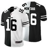 San Francisco 49ers Joe Montana #16 Nfl 2020 Black And White Jersey - Robokeg