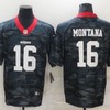 San Francisco 49ers Joe Montana #16 Nfl 2020 Camo Black Jersey - Robokeg