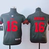 San Francisco 49ers Joe Montana #16 Nfl 2020 Grey Jersey - Robokeg
