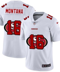 San Francisco 49ers Joe Montana #16 Nfl 2020 White Jersey - Robokeg