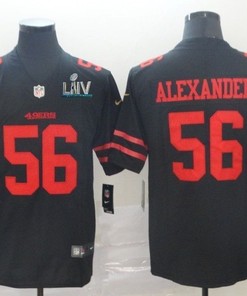 San Francisco 49ers Kwon Alexander # 56 2020 Nfl Black Jersey Jersey - Robokeg