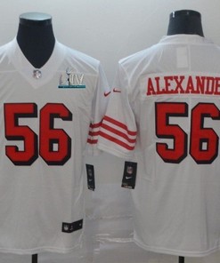 San Francisco 49ers Kwon Alexander # 56 2020 Nfl White Jersey Jersey - Robokeg