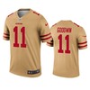 San Francisco 49ers Marquise Goodwin Gold Inverted Legend Jersey - Robokeg
