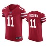San Francisco 49ers Marquise Goodwin Scarlet 100th Season Vapor Elite Jersey - Robokeg