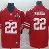 San Francisco 49ers Matt Breida #22 2020 Nfl Red Jersey Jersey - Robokeg