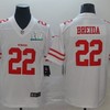San Francisco 49ers Matt Breida #22 2020 Nfl White Jersey Jersey - Robokeg