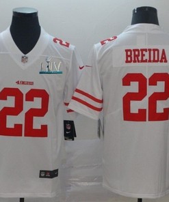 San Francisco 49ers Matt Breida #22 2020 Nfl White Jersey Jersey - Robokeg