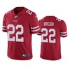 San Francisco 49ers Matt Breida Scarlet 100th Season Vapor Limited Jersey - Robokeg