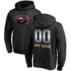 San Francisco 49ers Nfl Pro Line By Branded Personalized Midnight Mascot Pullover Hoodie - Black - Robokeg