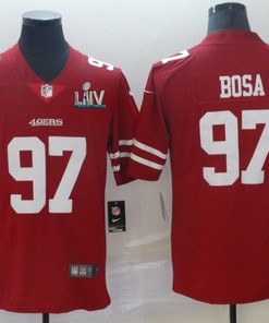 San Francisco 49ers Nick Bosa #97 2020 Nfl Red Jersey Jersey - Robokeg