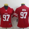 San Francisco 49ers Nick Bosa #97 2020 Nfl Red Womens Jersey Jersey - Robokeg