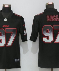 San Francisco 49ers Nick Bosa #97 Nfl 2020 Black Jersey - Robokeg