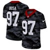 San Francisco 49ers Nick Bosa #97 Nfl 2020 Camo Black Jersey - Robokeg