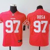 San Francisco 49ers Nick Bosa #97 Nfl 2020 Dark Pink Jersey - Robokeg
