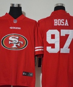 San Francisco 49ers Nick Bosa #97 Nfl 2020 Red Jersey - Robokeg