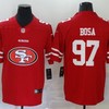 San Francisco 49ers Nick Bosa #97 Nfl 2020 Red Orange Jersey - Robokeg