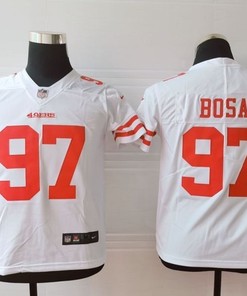 San Francisco 49ers Nick Bosa #97 Nfl 2020 White Jersey - Robokeg