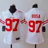 San Francisco 49ers Nick Bosa #97 Nfl 2020 White Womens Jersey - Robokeg