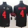 San Francisco 49ers Nick Mullens #4 2020 Nfl Black Jersey Jersey - Robokeg