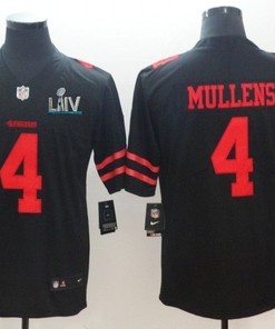 San Francisco 49ers Nick Mullens #4 2020 Nfl Black Jersey Jersey - Robokeg