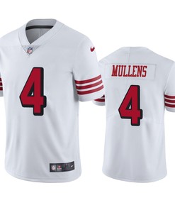 San Francisco 49ers Nick Mullens White Nike Color Rush Limited Jersey - Robokeg