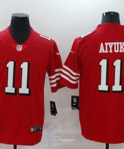 San Francisco 49ers On Aiyuk #11 Nfl 2020 Crimson Jersey - Robokeg