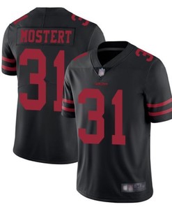 San Francisco 49ers Raheem Mostert #31 Nfl 2020 Black Jersey - Robokeg