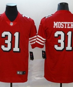 San Francisco 49ers Raheem Mostert #31 Nfl 2020 Crimson Jersey - Robokeg