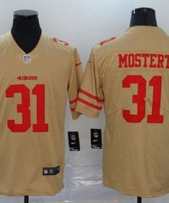 San Francisco 49ers Raheem Mostert #31 Nfl 2020 Light Brown Jersey - Robokeg