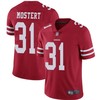 San Francisco 49ers Raheem Mostert #31 Nfl 2020 Red Jersey - Robokeg