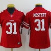 San Francisco 49ers Raheem Mostert #31 Nfl 2020 Red Womens Jersey - Robokeg