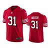 San Francisco 49ers Raheem Mostert Red Vapor Untouchable Limited Jersey - Robokeg