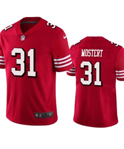 San Francisco 49ers Raheem Mostert Red Vapor Untouchable Limited Jersey - Robokeg
