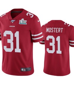 San Francisco 49ers Raheem Mostert Scarlet Super Bowl Liv Vapor Limited Jersey - Robokeg