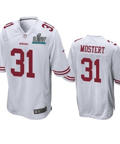 San Francisco 49ers Raheem Mostert White Super Bowl Liv Game Jersey - Robokeg