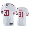 San Francisco 49ers Raheem Mostert White Vapor Untouchable Limited Jersey - Robokeg