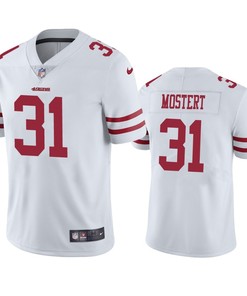 San Francisco 49ers Raheem Mostert White Vapor Untouchable Limited Jersey - Robokeg