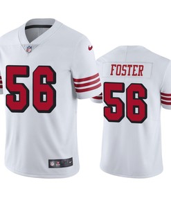 San Francisco 49ers Reuben Foster White Nike Color Rush Limited Jersey - Robokeg