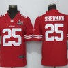 San Francisco 49ers Richard Sherman #25 2020 Nfl Red Jersey Jersey - Robokeg