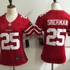 San Francisco 49ers Richard Sherman #25 2020 Nfl Red Womens Jersey Jersey - Robokeg