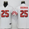 San Francisco 49ers Richard Sherman #25 2020 Nfl White Jersey Jersey - Robokeg