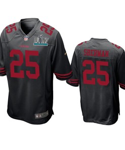 San Francisco 49ers Richard Sherman Black Super Bowl Liv Game Jersey - Robokeg