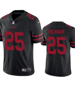 San Francisco 49ers Richard Sherman Black Vapor Limited Jersey - Robokeg