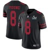 San Francisco 49ers Steve Young #8 2020 Nfl Black Jersey Jersey - Robokeg