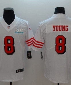 San Francisco 49ers Steve Young #8 2020 Nfl White Jersey Jersey - Robokeg